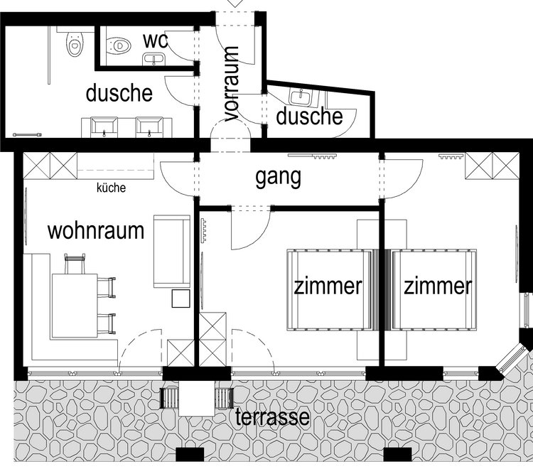 Apart Max - Grundriss Grundriss